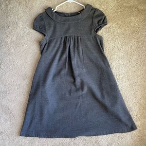 Grey vintage style dress with pockets